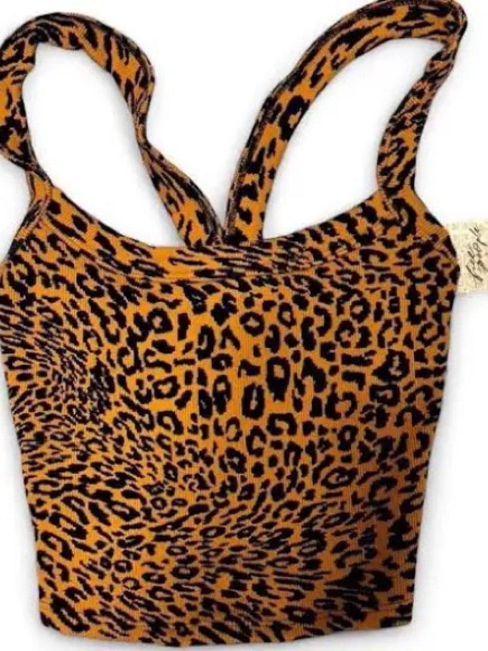 Free People all clear Leopard Print in toasted almond - Picture 8 of 10